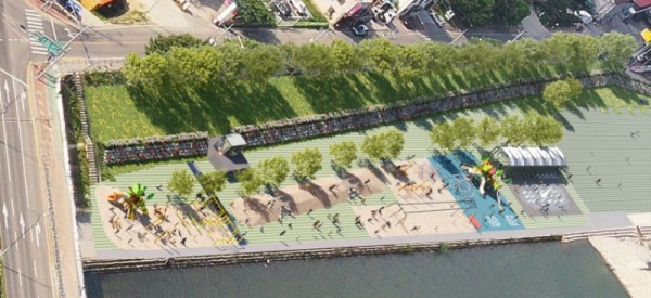 조감도(북천지구 하천재해예방사업, 어린이공원).jpg